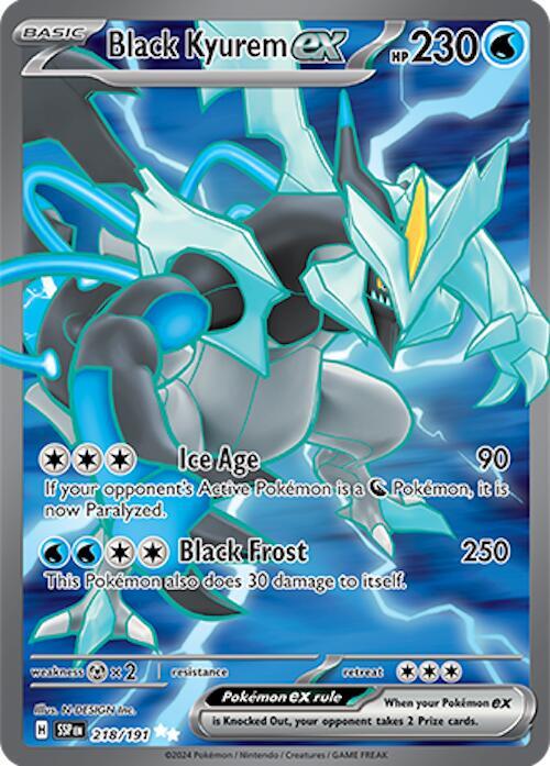 Black Kyurem FA #218/191 - Surging Sparks