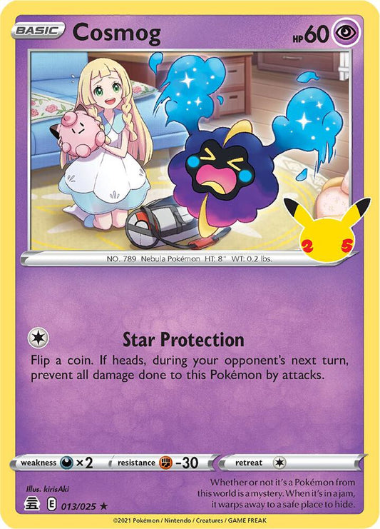 Cosmog #13/25 - Pokémon Celebrations 25