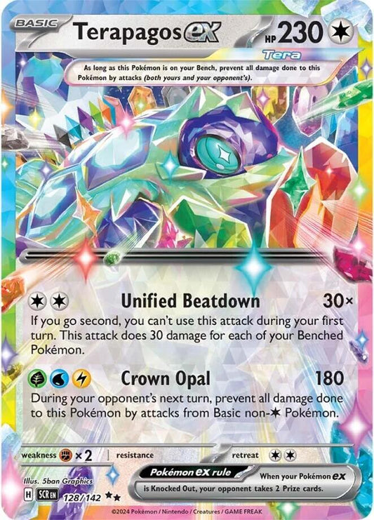 Terapagos Ex #128/142 - Stellar Crown