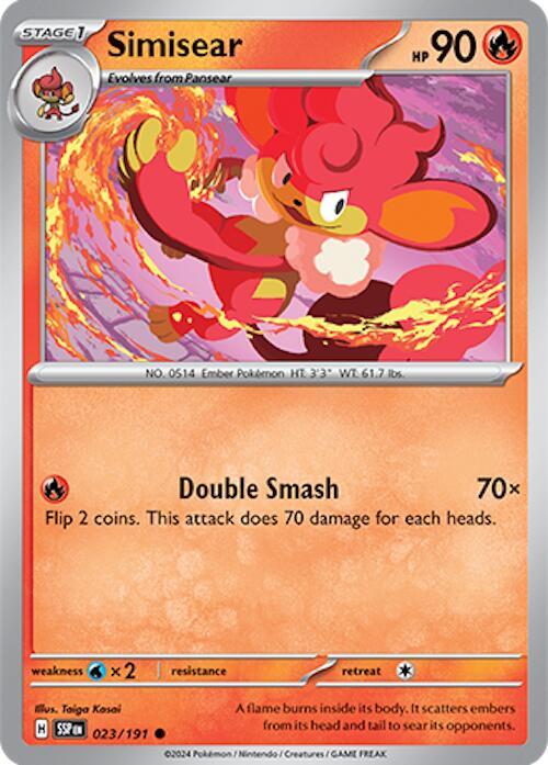 Simisear #23/191 - Surging Sparks
