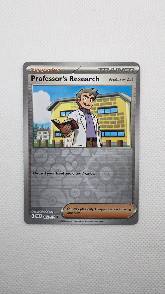 Professor's research oak reverse