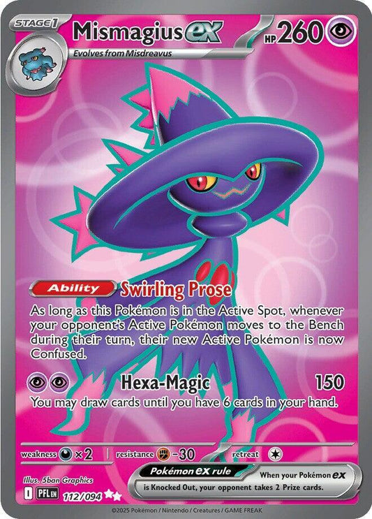 Mismagius Ex FA #112/94 - Phantasmal Flames