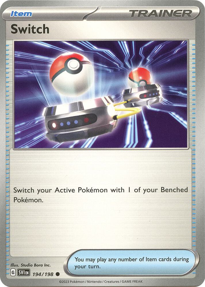 Switch #194/198 - Scarlet & Violet  Base set