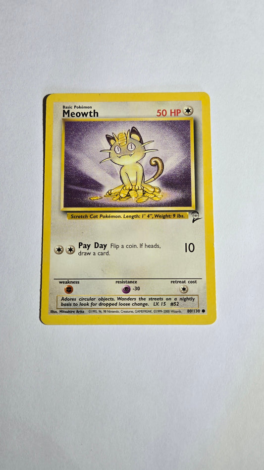 Meowth base set 2 unlimited