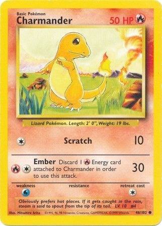 Charmander base set unlimited