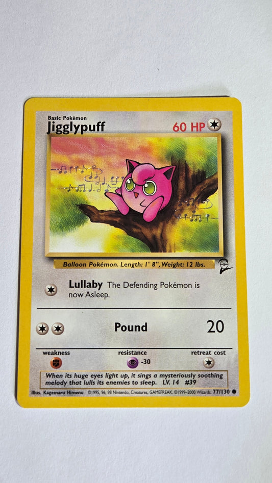 Jigglypuff base set 2 unlimited