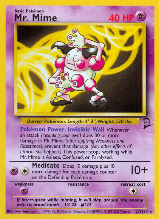 Mr. Mime base set 2 unlimited
