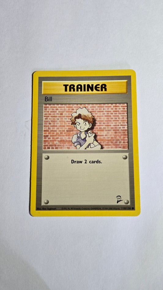 Trainer: Bill (base set 2 unlimited)