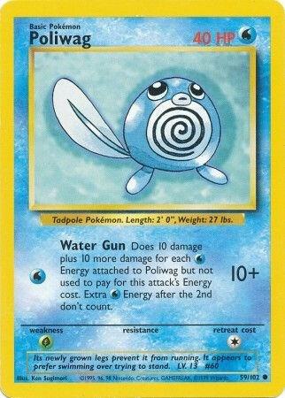 Poliwag base set unlimited