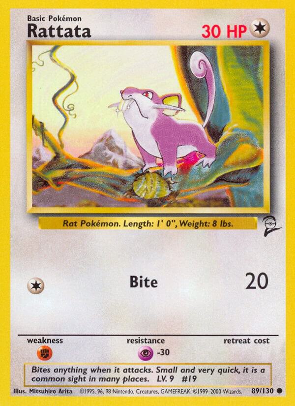 Rattata base set 2 unlimited