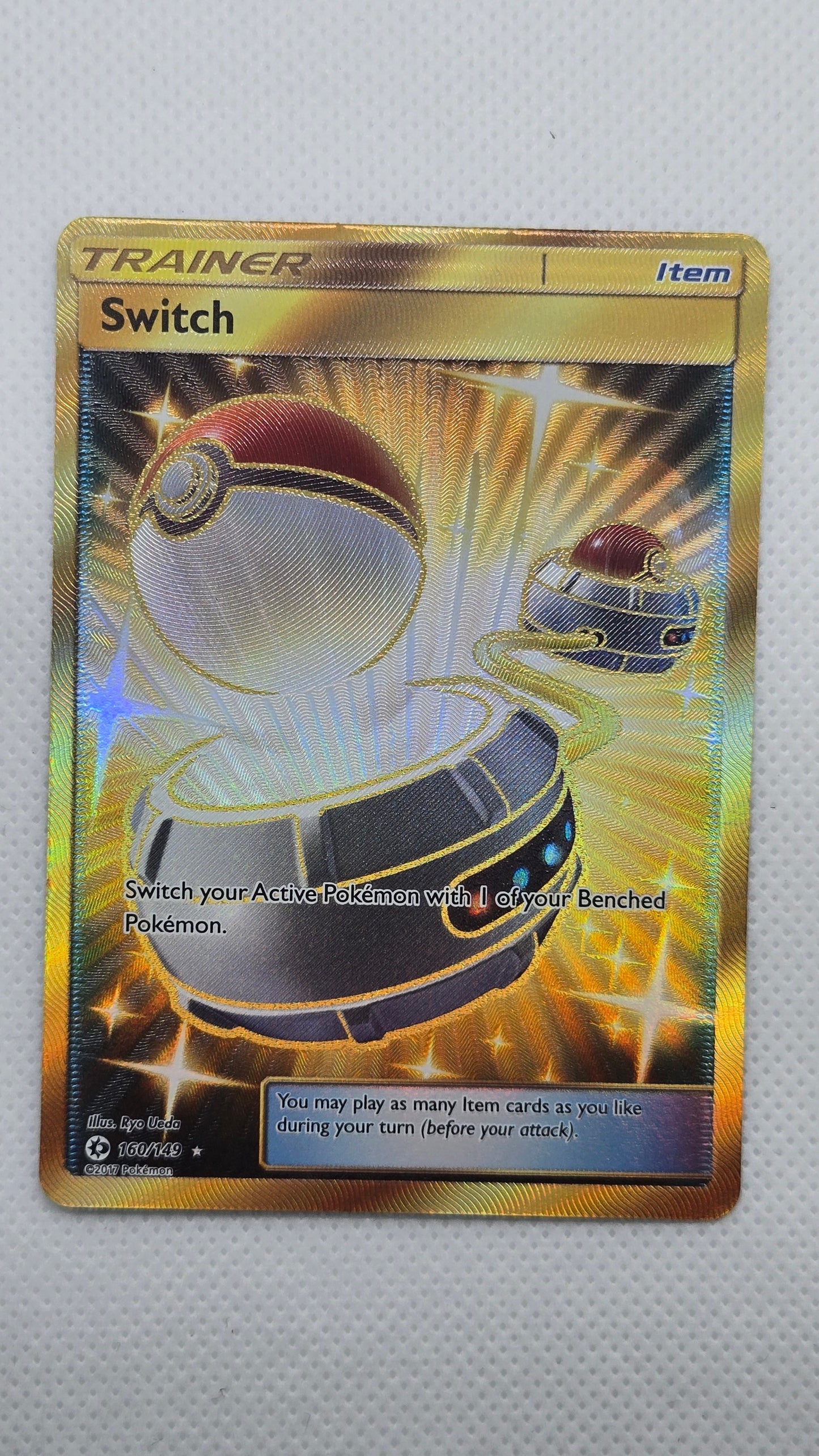 Switch Gold 160/149 - Pokémon Sun & Moon