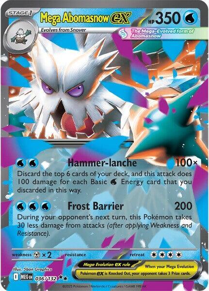 Mega Abomasnow Ex #36/132 - Mega Evolution