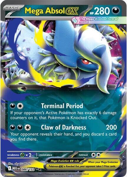 Mega Absol Ex #86/132 - Mega Evolution