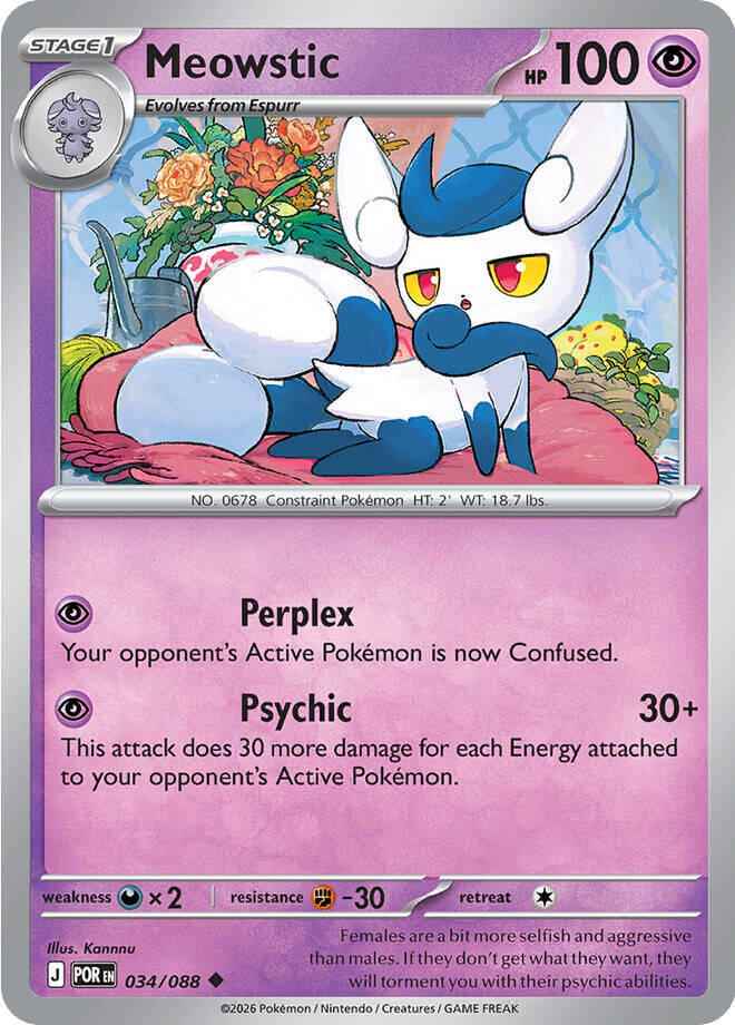 Meowstic #34/88 - Perfect Order