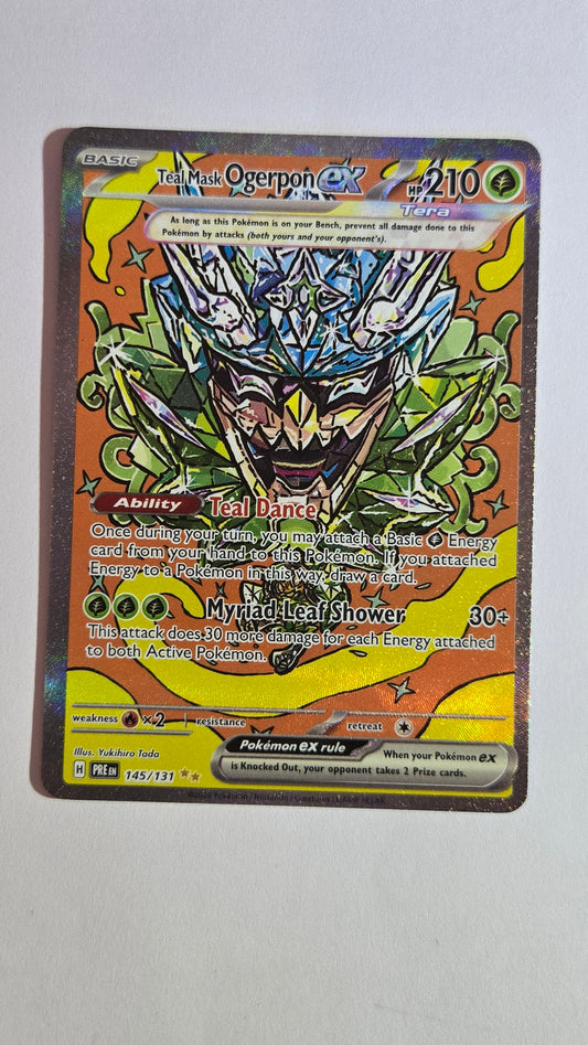Teal Mask Ogerpon Ex #145 - Prismatic Evolutions