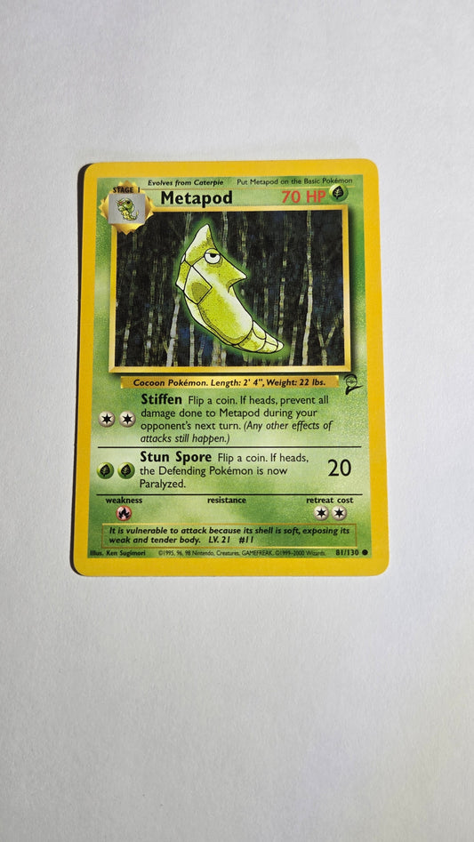 Metapod base set 2 unlimited