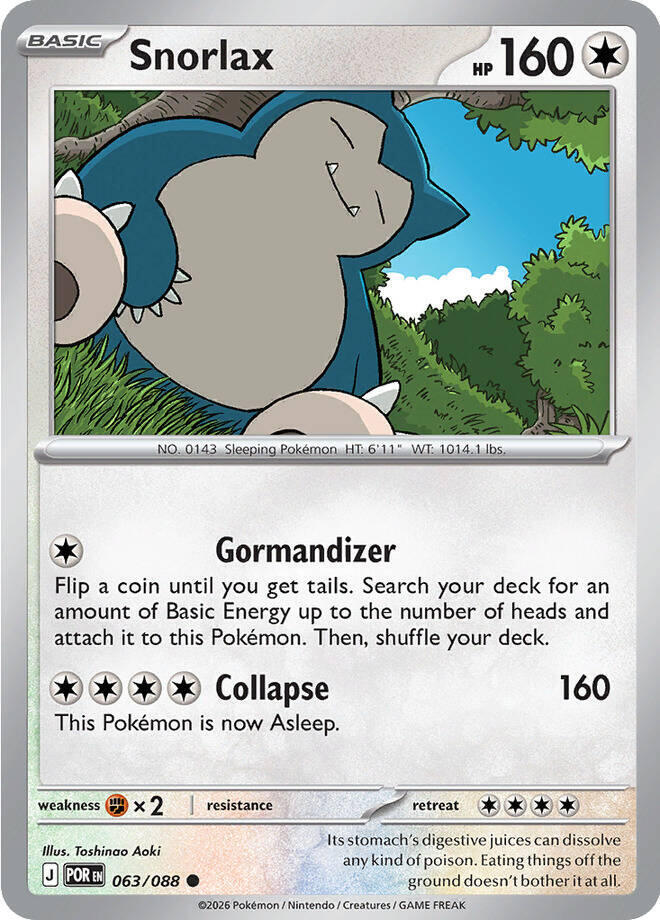 Snorlax #63/88 - Perfect Order