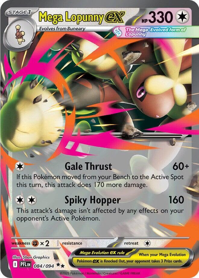Mega Lopunny Ex #84/94 - Phantasmal Flames