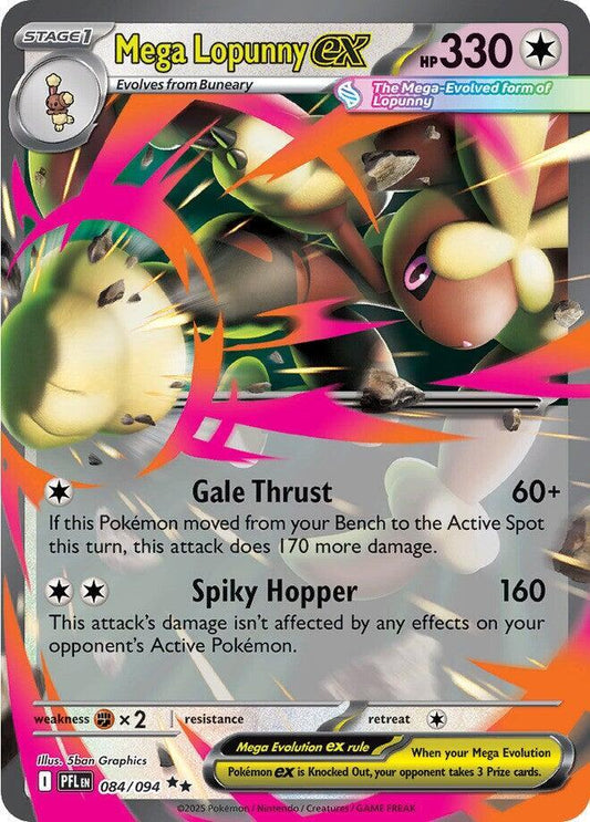 Mega Lopunny Ex #84/94 - Phantasmal Flames