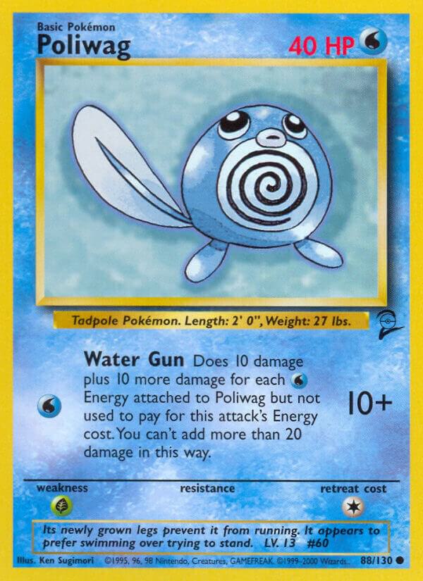Poliwag base set 2 unlimited