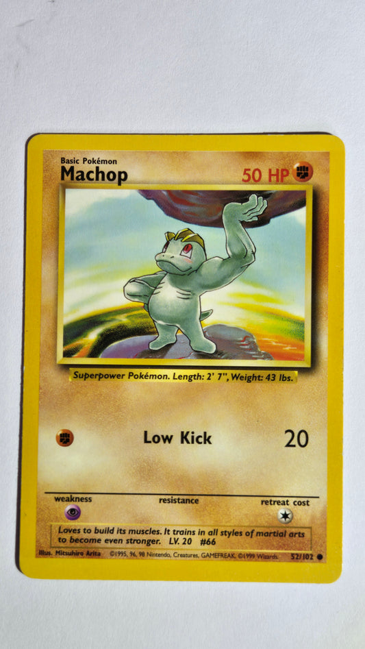 Machop base set unlimited