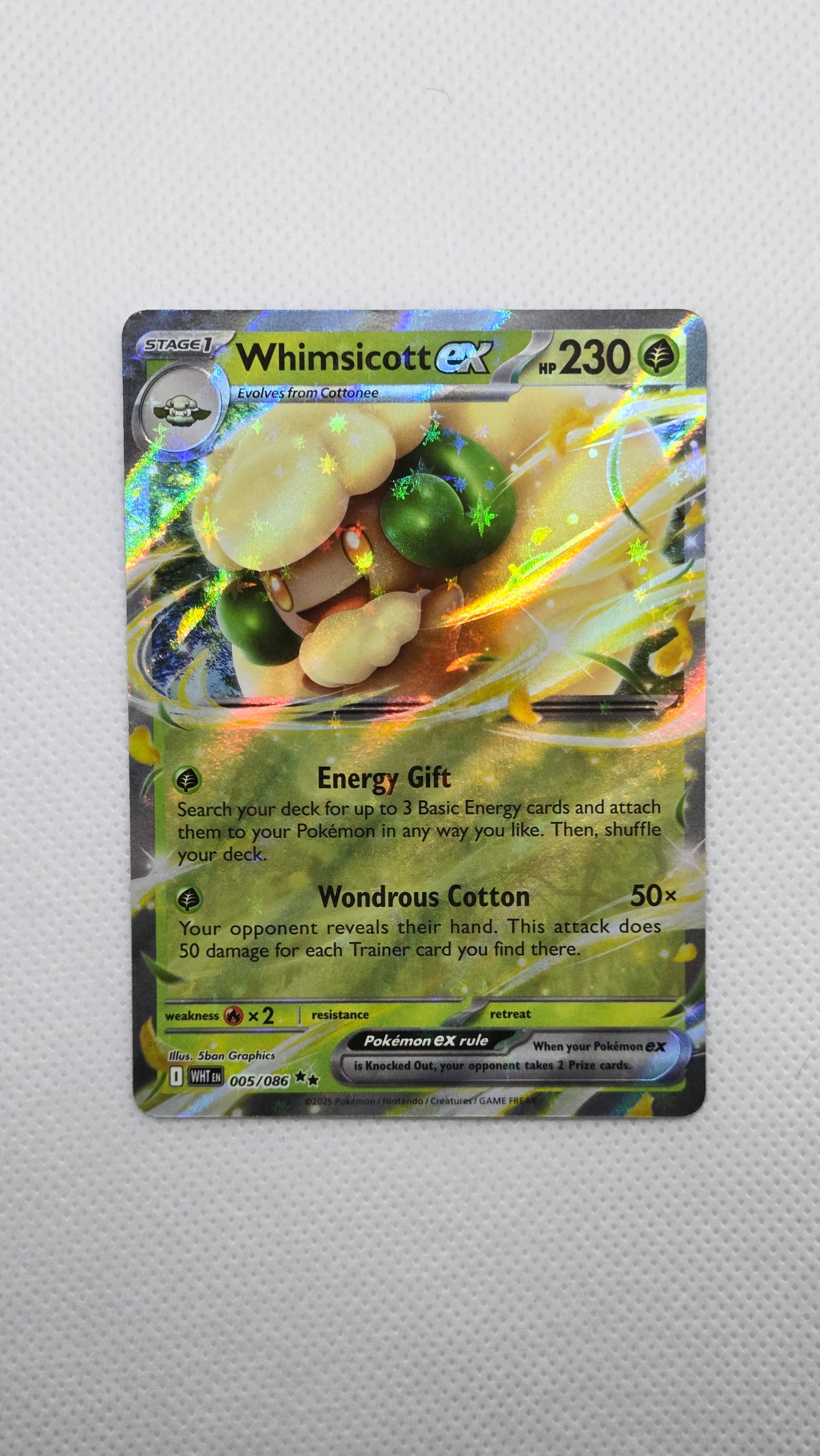 Whimsicott Ex #5/86