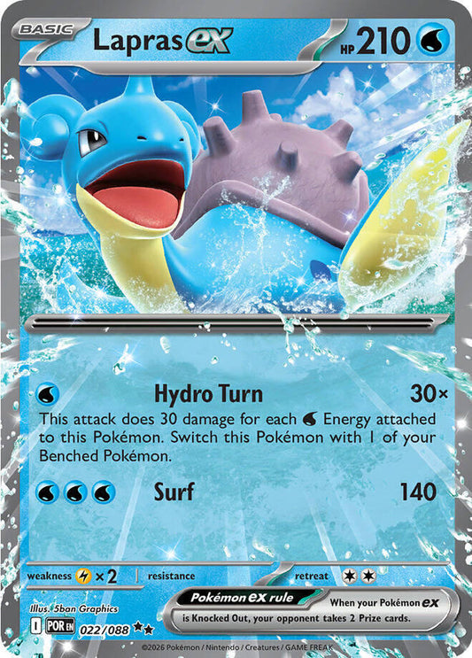 Lapras Ex #22/88 - Perfect Order