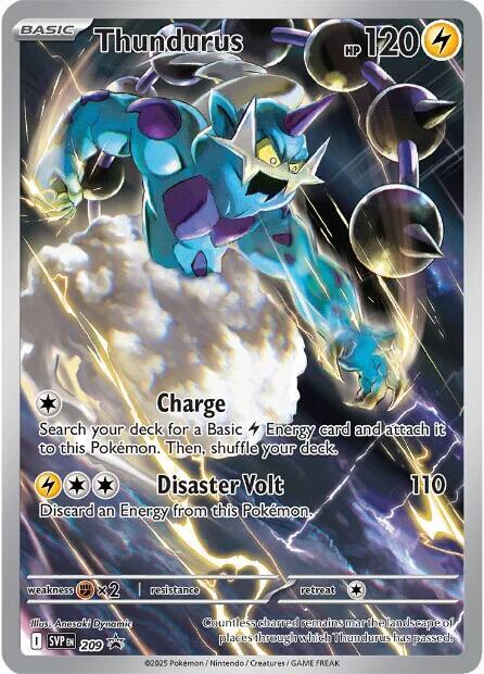 Thundurus - Scarlet & Violet Promo