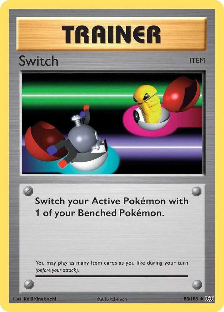 Switch #88/108 - XY Evolutions
