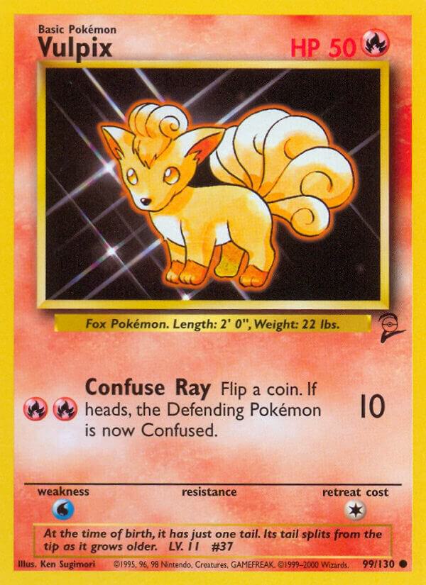 Vulpix base set 2 unlimited