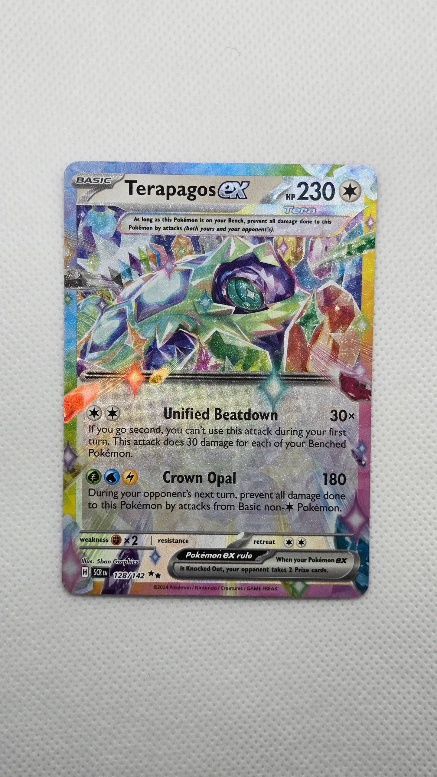 Terapagos Ex #128/142