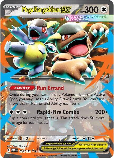Mega Kangaskhan Ex #104/132 - Mega Evolution