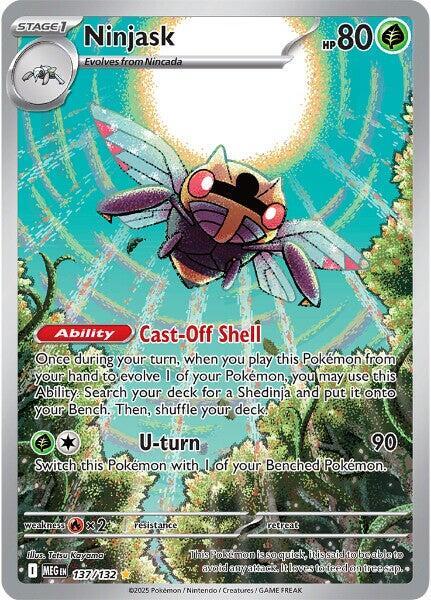 Ninjask IR #137/132 - Mega Evolution