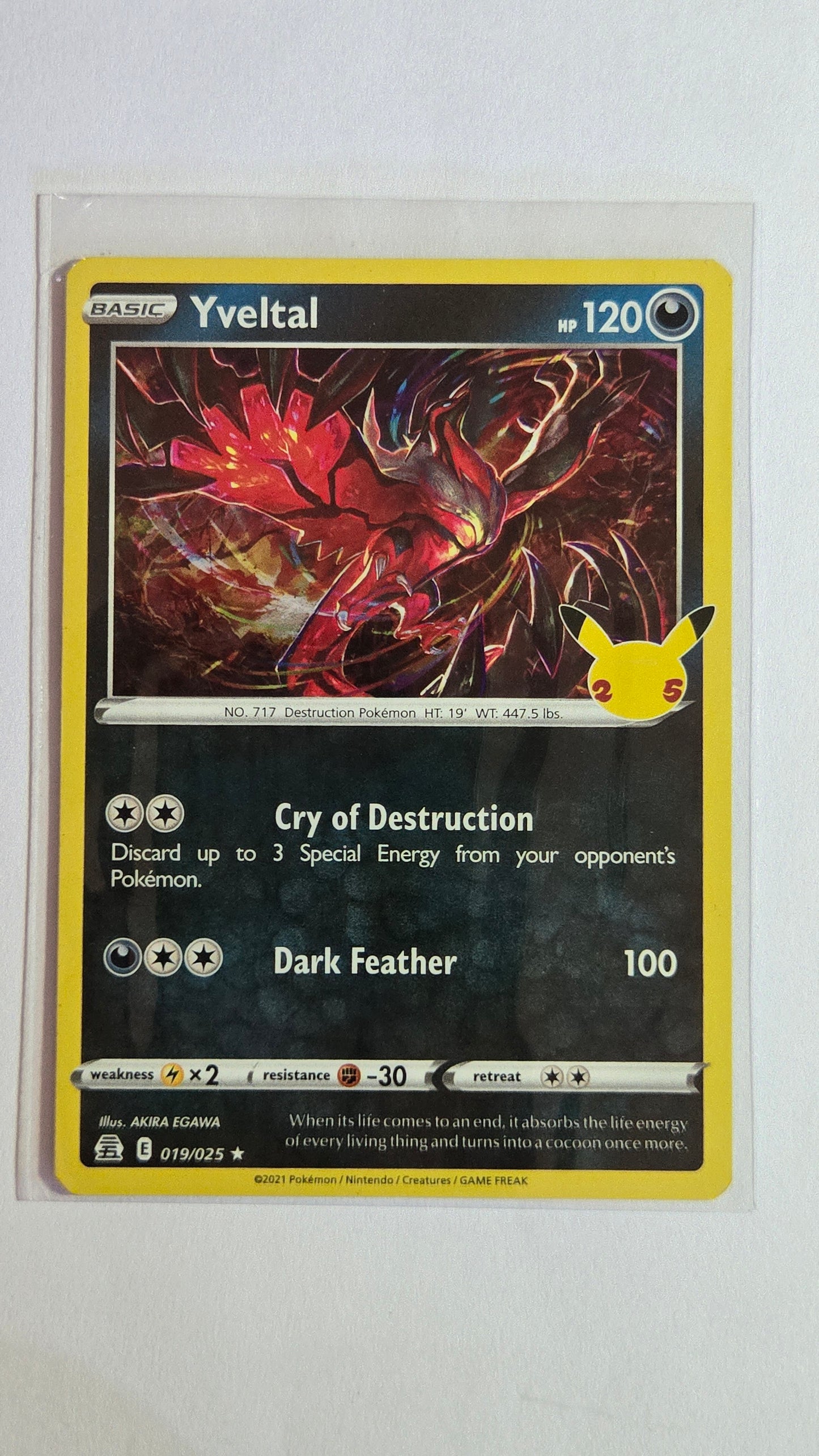 Yveltal #19 - Celebrations 25