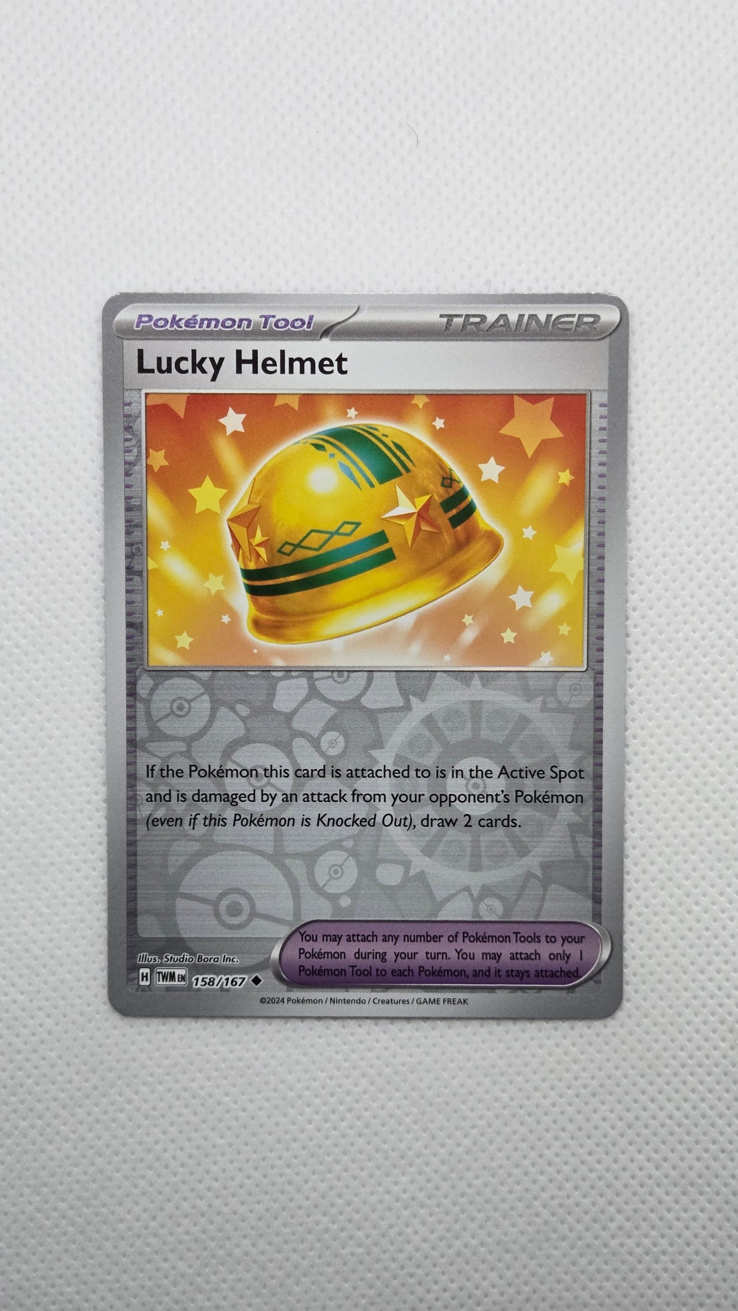 Lucky Helmet Reverse Holo #158/167