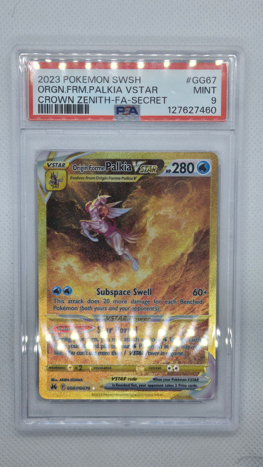 Origin Forme Palkia Vstar #GG67 PSA 9