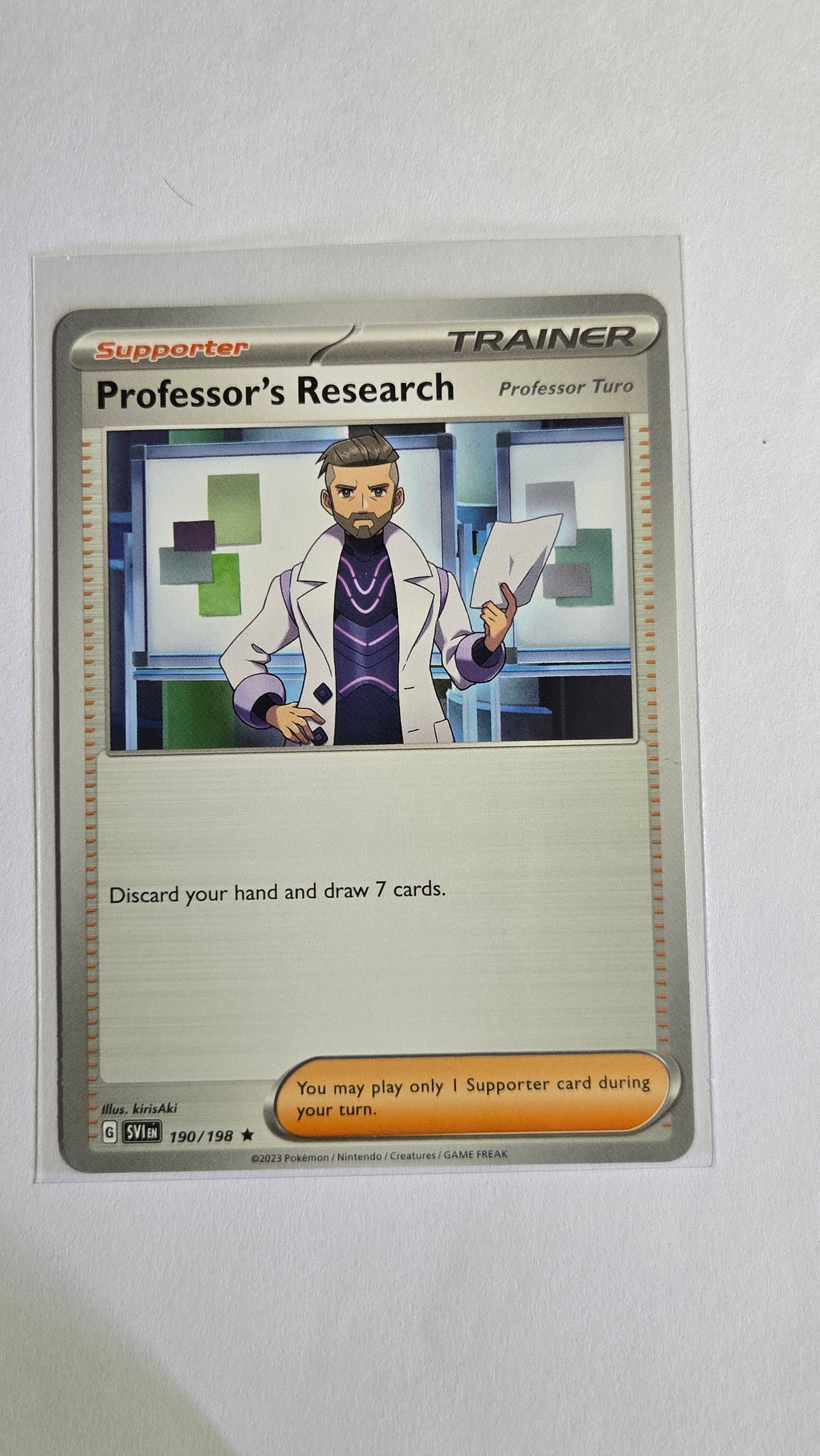 Professor's Research Turo #190 - Scarlet & Violet