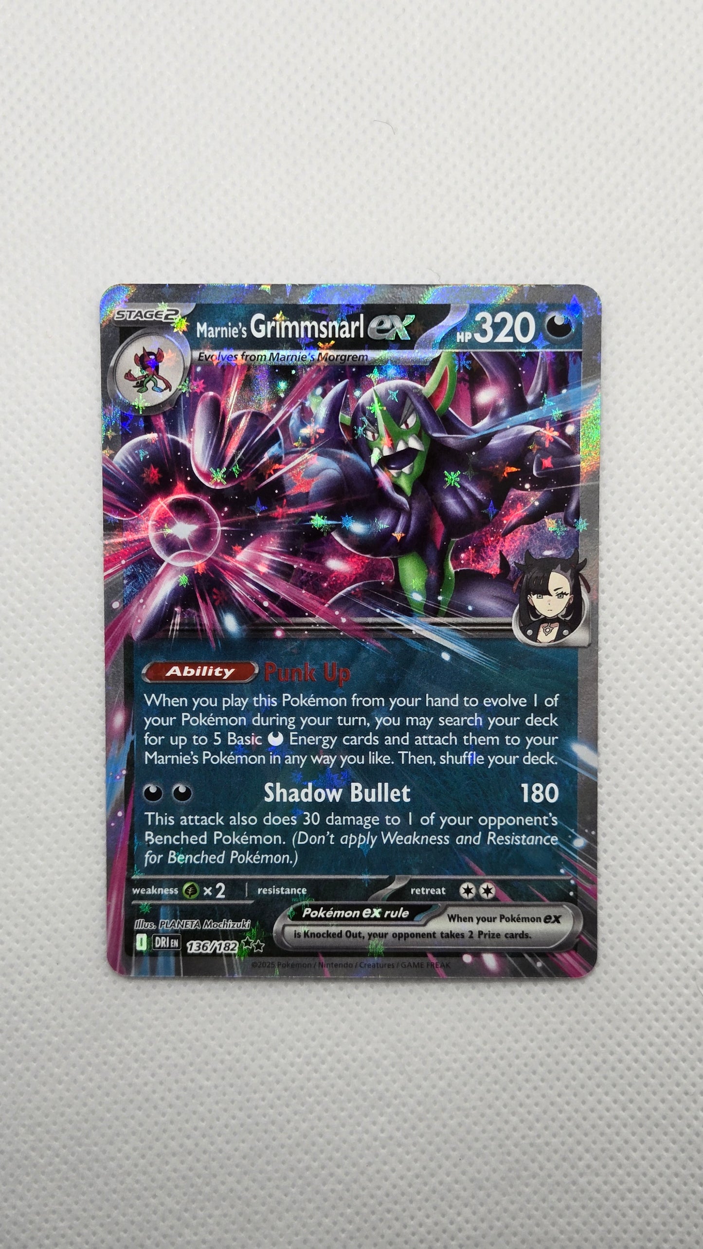 Marnie Grimmsnarl ex #136/182