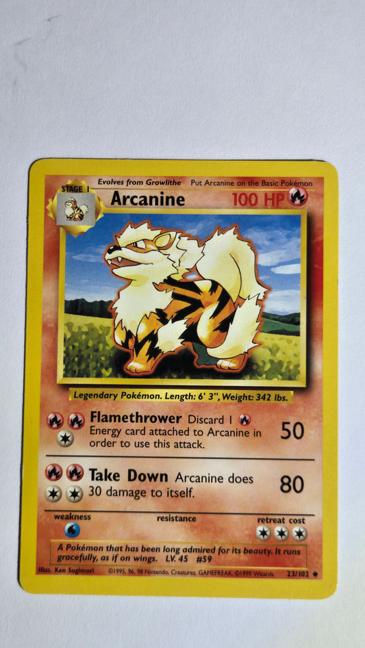 Arcanine base set unlimited