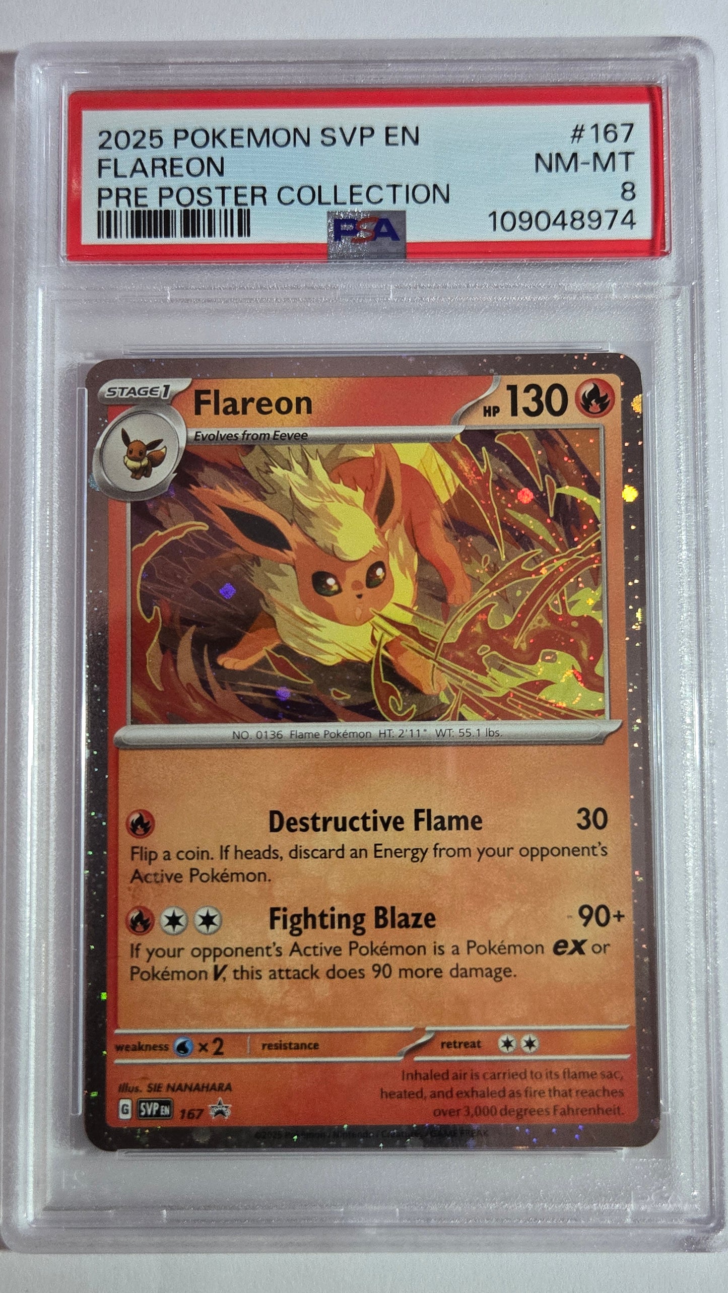 Flareon PSA 8