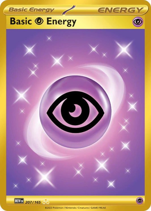 Basic Psychic energy Gole #207/165 - Scarlet & Violet 151