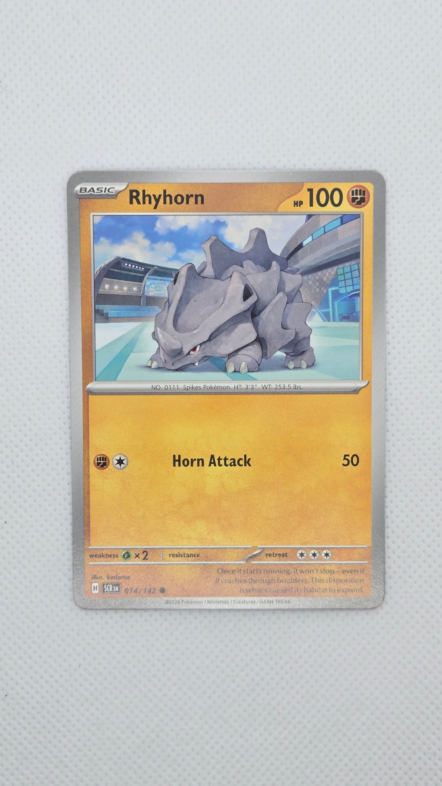 Rhyhorn #74/142 - Stellar Crown