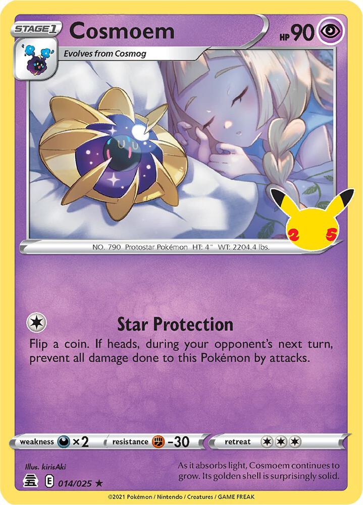 Cosmoem #14/25 - Pokémon Celebrations 25