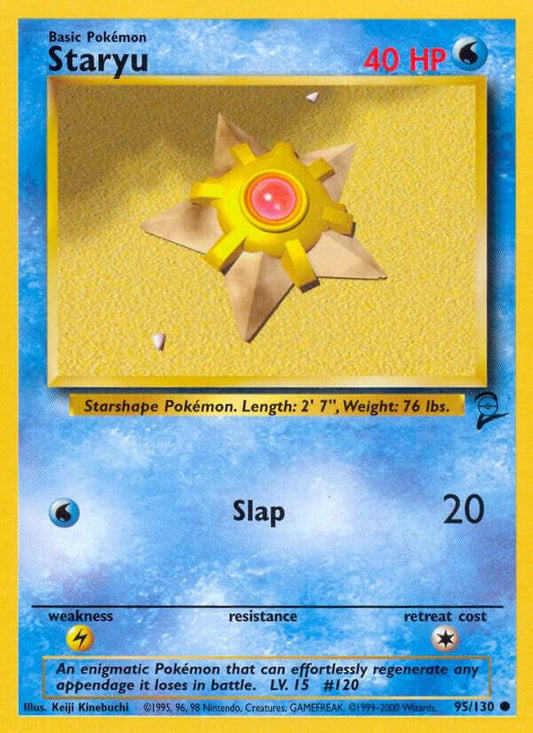 Staryu base set 2 unlimited