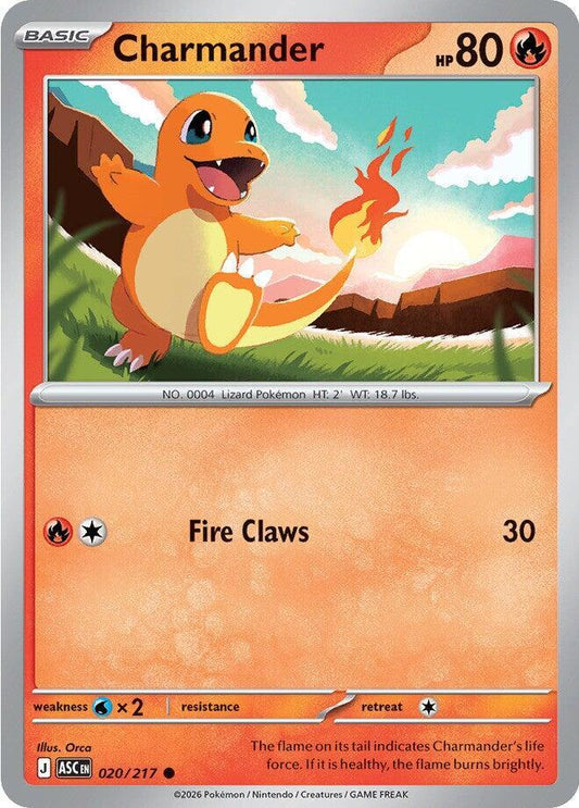 Charmander en español #20/217 - Ascended Heroes