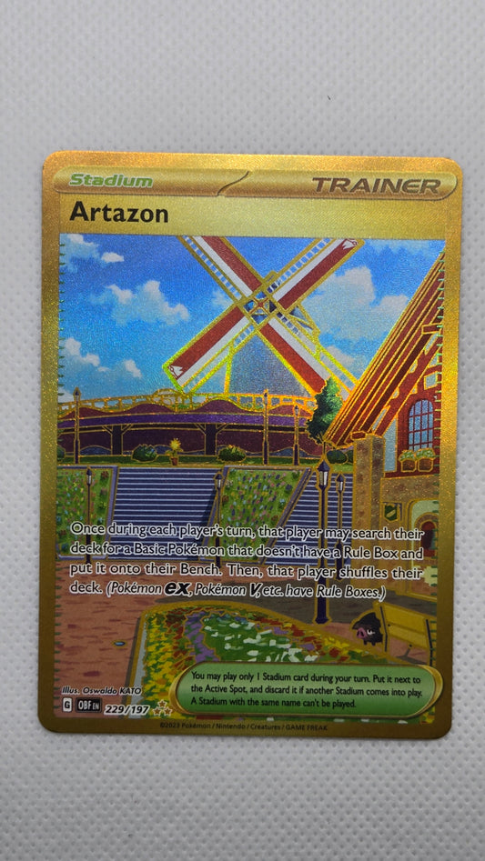 Artazon Gold #229/197 - Obsidian Flames