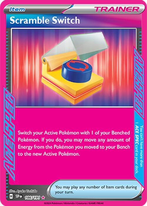 Scramble Switch #186/191 - Surging Sparks