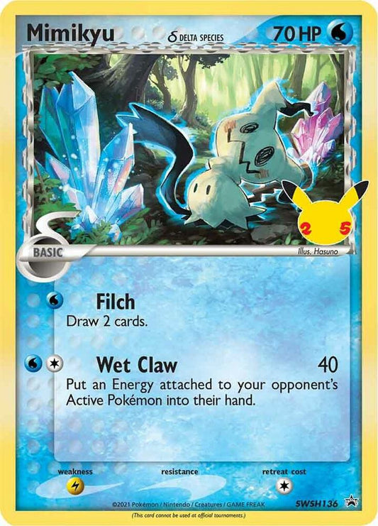 Mimikyu (Delta Species) #SWSH136 - Sword & Shield Promo