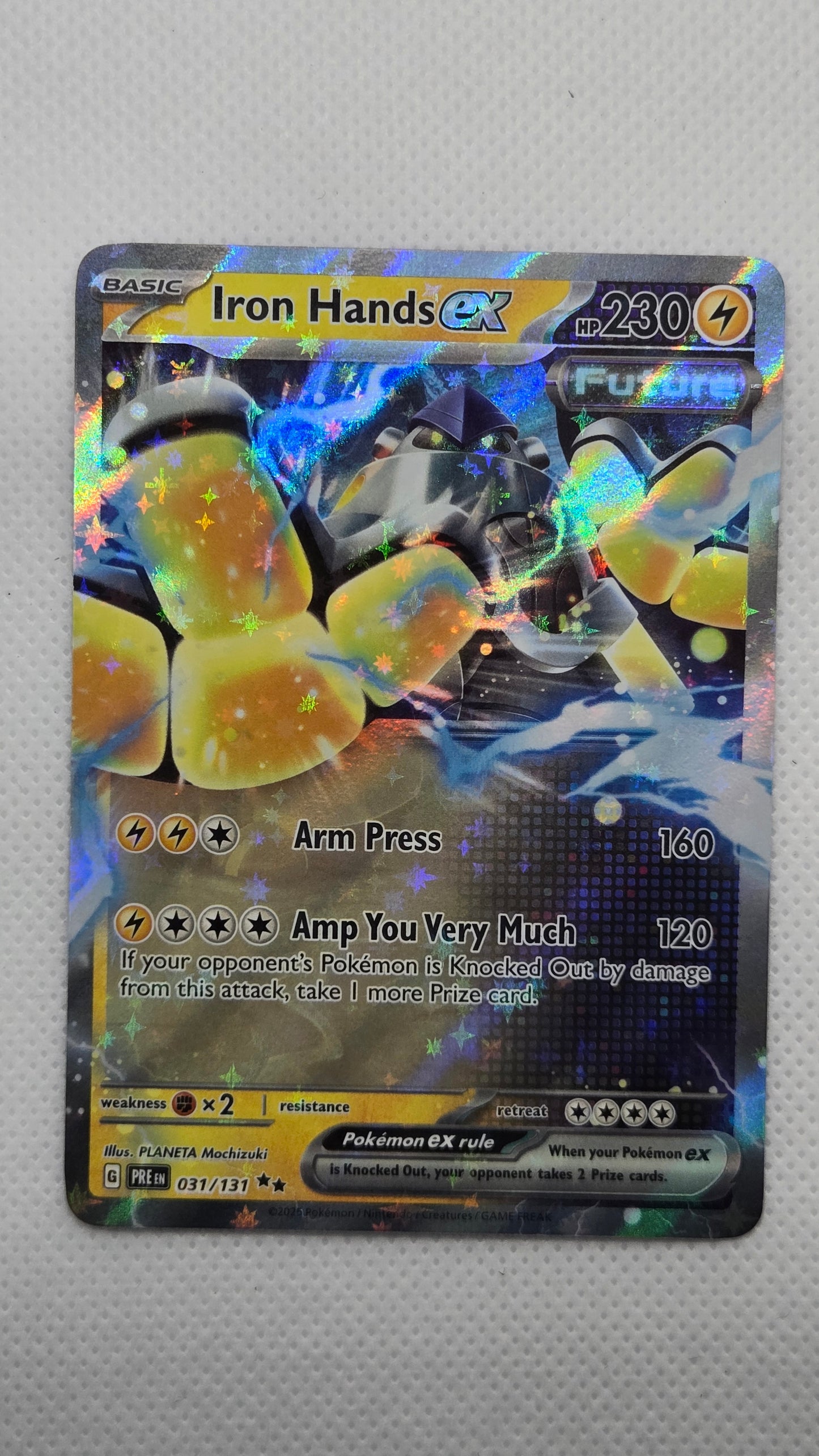 Iron Hands Ex #31/131 - Prismatic Evolutions