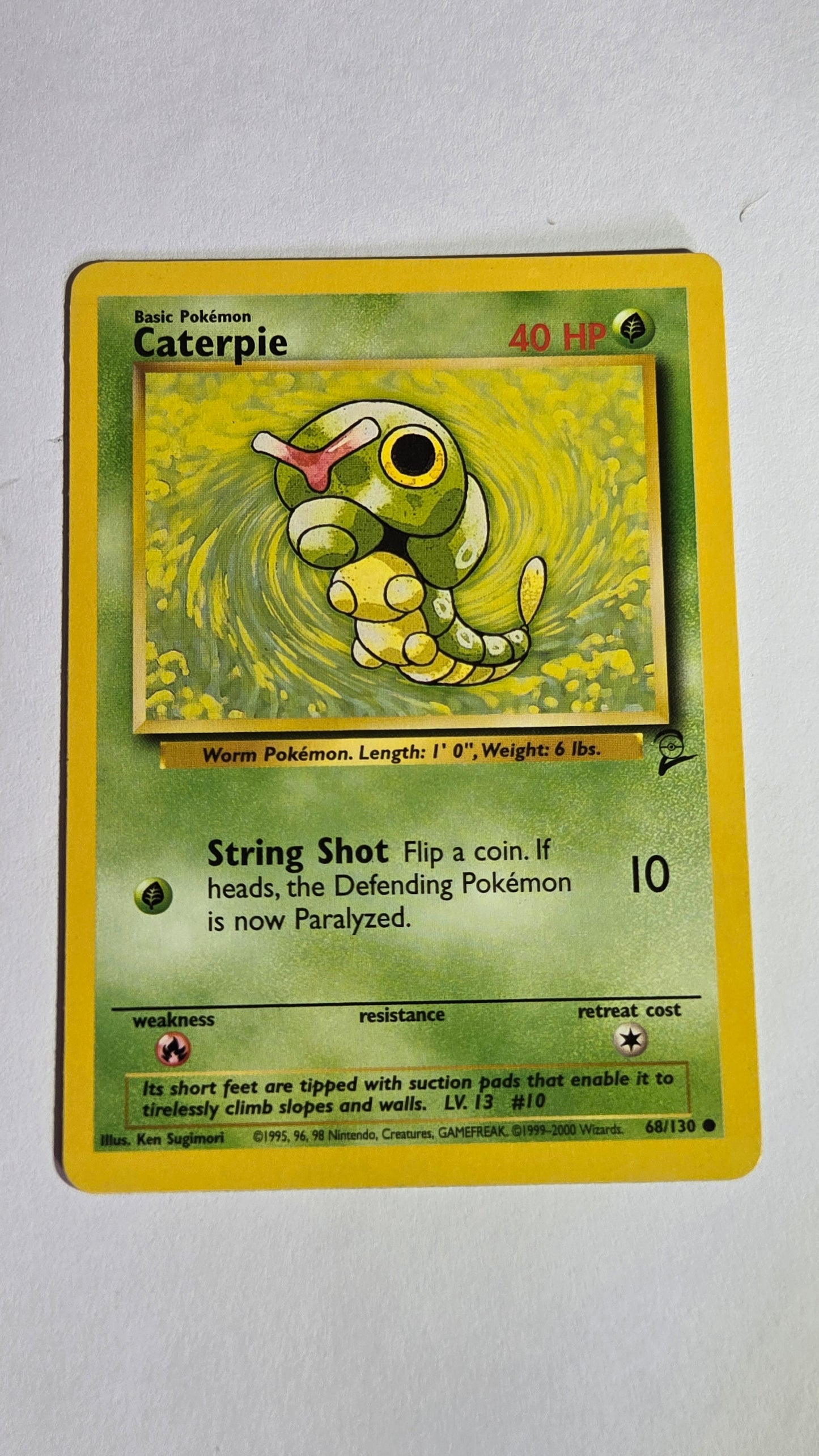 Caterpie base set 2 unlimited